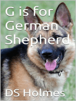 G is for German Shepherd