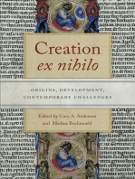 Creation <i>ex nihilo</i>: Origins, Development, Contemporary Challenges