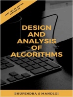 Design And Analysis Of Algorithm
