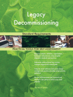 Legacy Decommissioning Standard Requirements