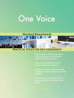 One Voice Standard Requirements