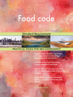 Food code Standard Requirements