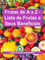 Frutas de A a Z: Lista de Frutas e Seus Benefícios
