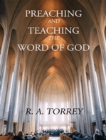 Preaching and Teaching the Word of God