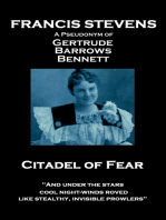Citadel of Fear: "And under the stars cool night-winds roved, like stealthy, invisible prowlers"