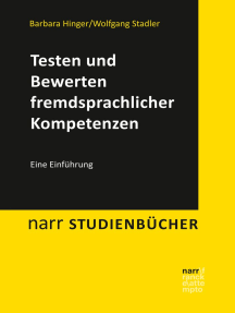 Lesen Sie Testen Und Bewerten Fremdsprachlicher Kompetenzen Online Von Barbara Hinger Und Wolfgang Stadler Bucher