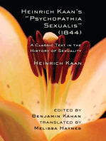 Heinrich Kaan's "Psychopathia Sexualis" (1844)