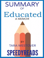 Summary of Educated: A Memoir By Tara Westover