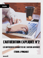 L'autoédition expliquée N°2