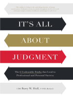It's All About Judgment: The 6 Undeniable Truths that Lead to Professional and Personal Success