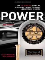 POWER: How J.D. Power III Became the Auto Industry's Adviser, Confessor, and Eyewitness to History