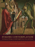 Staging Contemplation: Participatory Theology in Middle English Prose, Verse, and Drama