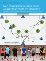 Systematischer Aufbau eines Angriffskonzepts im Handball