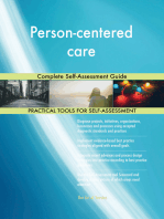 Person-centered care Complete Self-Assessment Guide