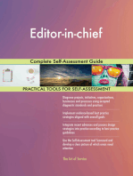 Editor-in-chief Complete Self-Assessment Guide