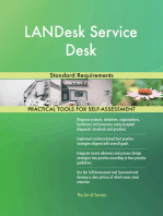 LANDesk Service Desk Standard Requirements