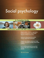 Social psychology A Complete Guide