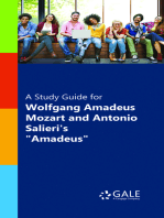 A Study Guide for Wolfgang Amadeus Mozart and Antonio Salieri's "Amadeus" (lit-to-film)