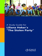 A Study Guide for Liliana Heker's "The Stolen Party"