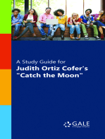 A Study Guide for Judith Ortiz Cofer's "Catch the Moon"