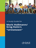 A Study Guide for Mark Hollmann/Greg Kotis's "Urinetown"