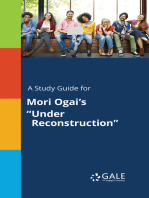 A Study Guide for Mori Ogai's "Under Reconstruction"