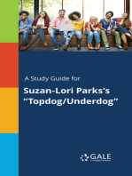 A Study Guide for Suzan-Lori Parks's "Topdog/Underdog"