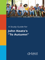 A Study Guide for John Keats's "To Autumn"