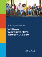 A Study Guide for William Wordsworth's Tintern Abbey