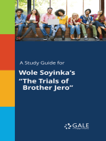 A Study Guide for Wole Soyinka's "The Trials of Brother Jero"