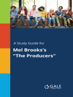 A Study Guide for Mel Brooks's "The Producers"