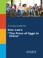 A Study Guide for Don Lee's "The Price of Eggs in China"