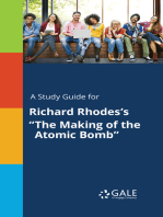 A Study Guide for Richard Rhodes's "The Making of the Atomic Bomb"