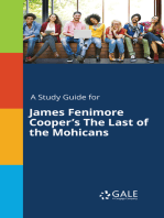 A Study Guide for James Fenimore Cooper's The Last of the Mohicans