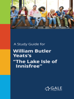 A Study Guide for William Butler Yeats's "The Lake Isle of Innisfree"