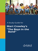 A Study Guide for Mart Crowley's "The Boys in the Band"