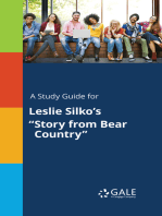 A Study Guide for Leslie Silko's "Story from Bear Country"