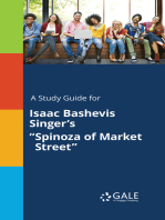 A Study Guide for Isaac Bashevis Singer's "Spinoza of Market Street"