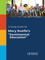 A Study Guide for Mary Ruefle's "Sentimental Education"