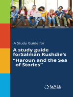 A study guide forSalman Rushdie's "Haroun and the Sea of Stories"