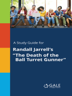 A study guide for Randall Jarrell's "The Death of the Ball Turret Gunner"
