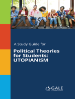 A Study Guide for Political Theories for Students: UTOPIANISM