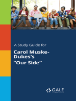 A Study Guide for Carol Muske-Dukes's "Our Side"