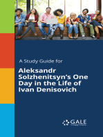A Study Guide for Aleksandr Solzhenitsyn's One Day in the Life of Ivan Denisovich