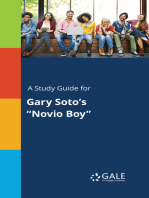 A Study Guide for Gary Soto's "Novio Boy"