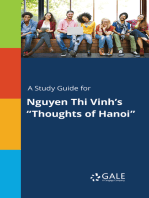 A study guide for Nguyen Thi Vinh's "Thoughts of Hanoi"