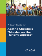 A Study Guide for Agatha Christie's "Murder on the Orient Express"