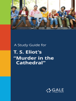 A Study Guide for T. S. Eliot's "Murder in the Cathedral"