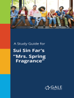 A Study Guide for Sui Sin Far's "Mrs. Spring Fragrance"