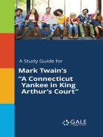 A Study Guide for Mark Twain's "A Connecticut Yankee in King Arthur's Court"